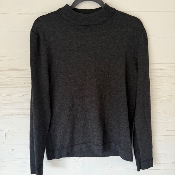 Vintage Britches M | Wool Sweater | Dark Grey - Picture 2 of 5